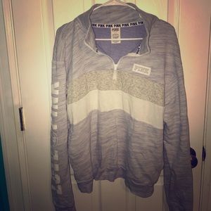 Quarter zip VS Pink pullover