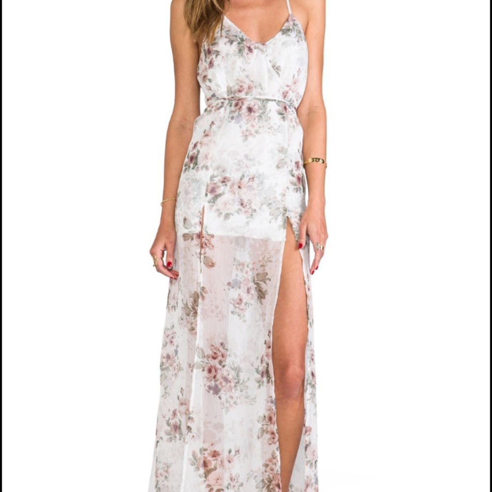 For love and lemons Victorian lace maxi xs
