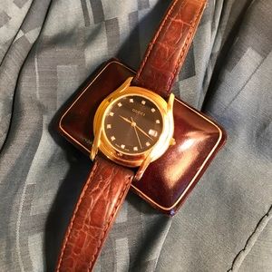 Gucci Swiss-made diamond watch