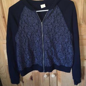 Hollister Lace bomber jacket