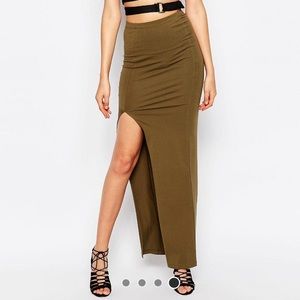 NWT ASOS maxi skirt in TALL.