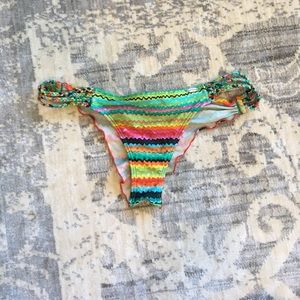 Luli Fama Multi Color Bikini Bottoms