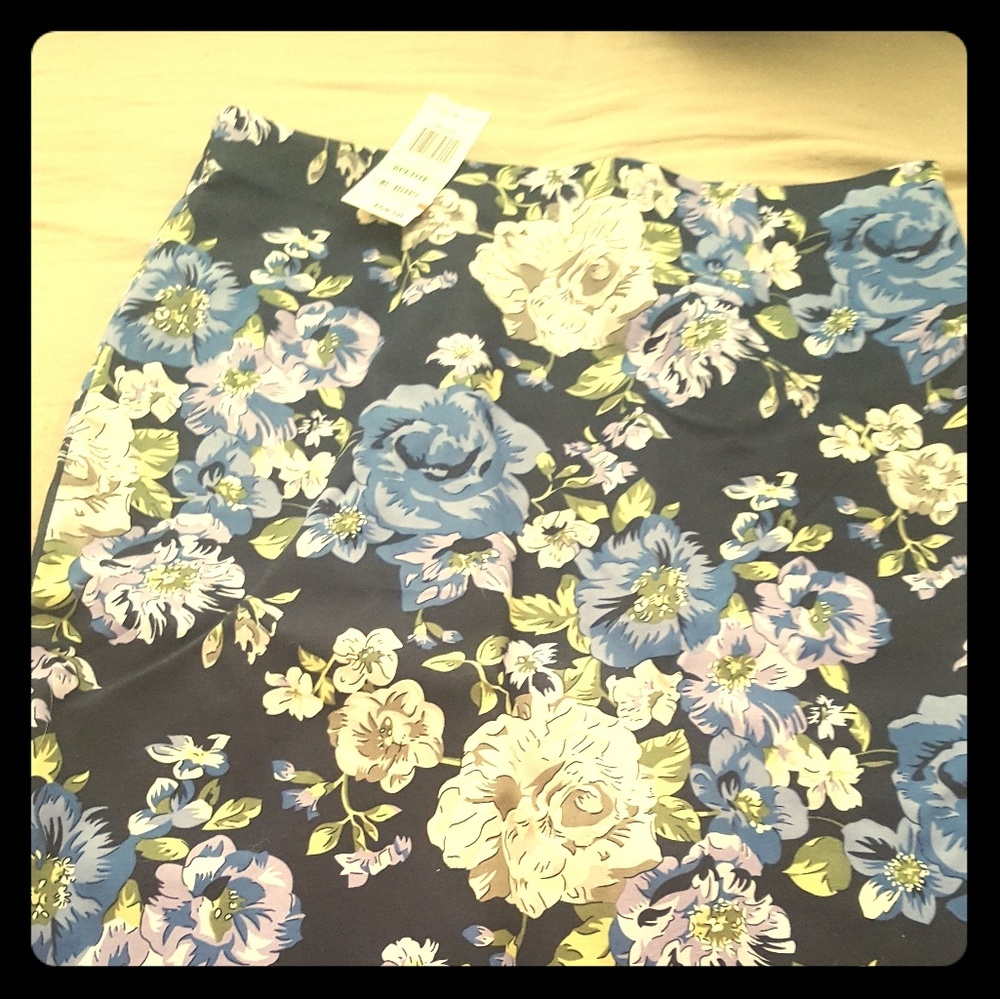 Charter Club floral skirt
