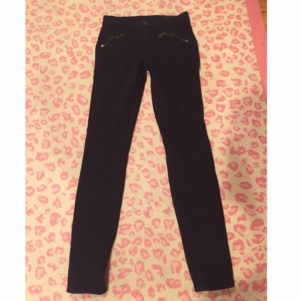 VINCE BLACK SKINNY JEANS