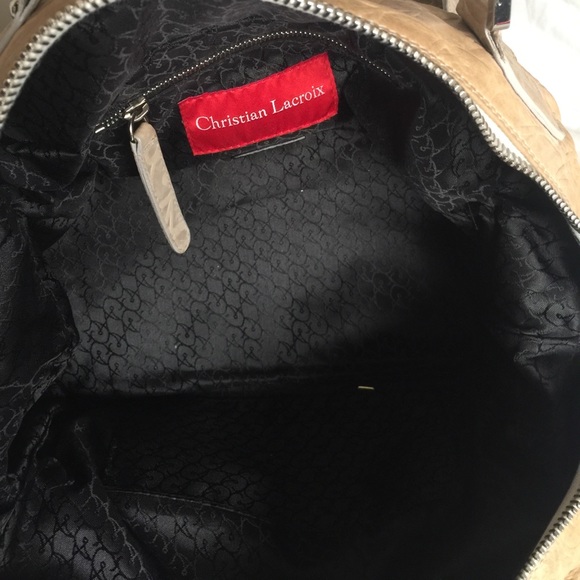 Christian Lacroix leather handbag - Picture 5 of 8