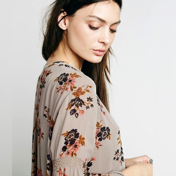 Floral SWING DRESS Keyhole Trapeze TREE SWING NEW - Picture 2 of 5