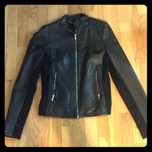 Express leather jacket