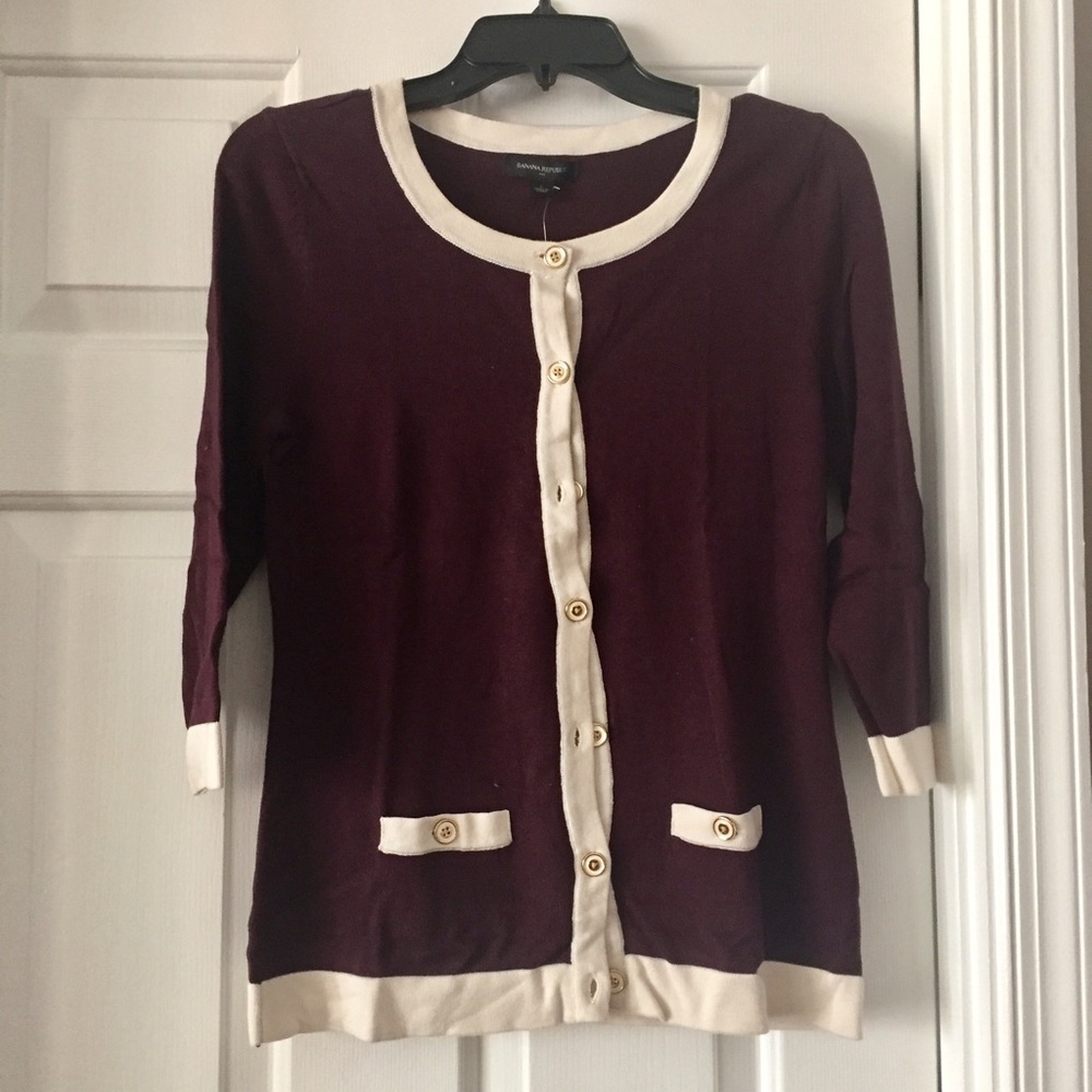 Pinot Banana Republic Cardigan NWT Sz S