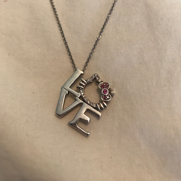 58 off Zales Jewelry "Hello Kitty" love necklace by Simmons Jewelry