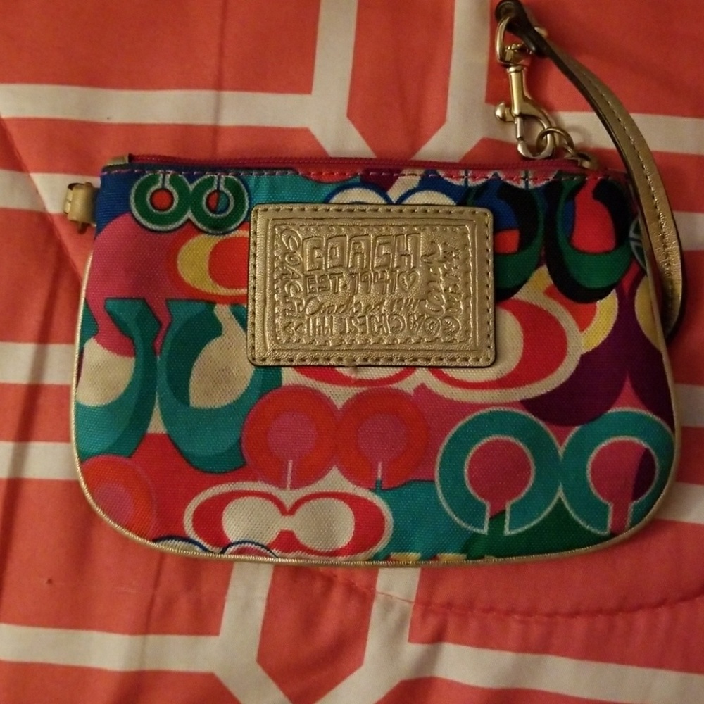 Coach wristlet