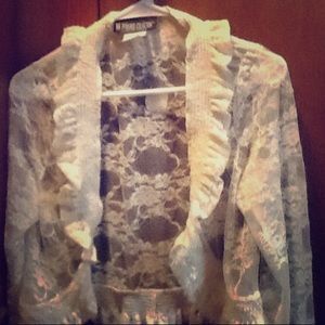 Elegant and Vintage Lacy Over-Shirts