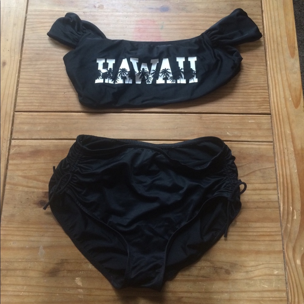 High waisted bikini