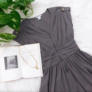 Military Style Green Bar III Dress