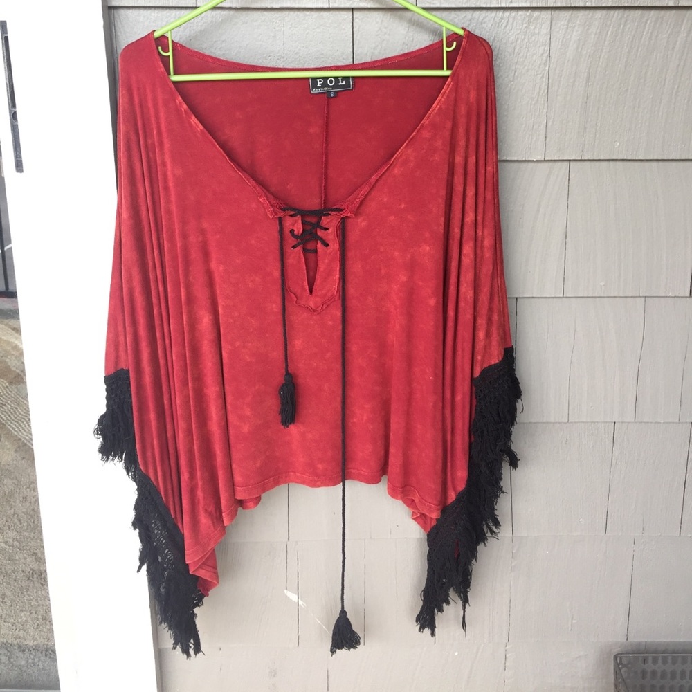 Fringe Embellished Tunic free people style