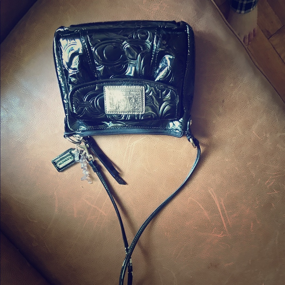 Black Coach Cross Body