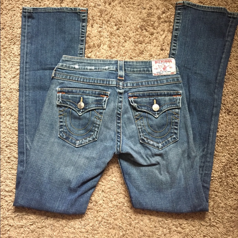 True Religion Bootcut Jeans size 27