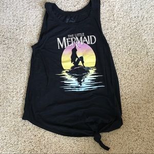 Black Little Mermaid Tank