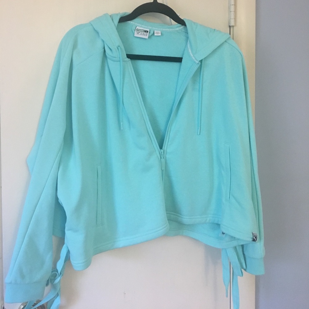 Puma crop hoodie
