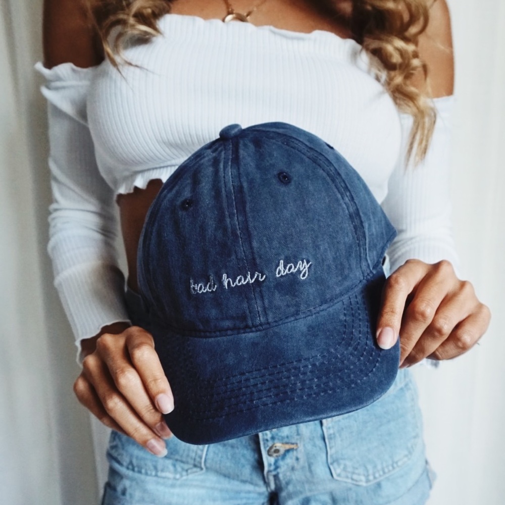 •LAST ONE//Bad Hair Day Baseball Cap• - Picture 5 of 8