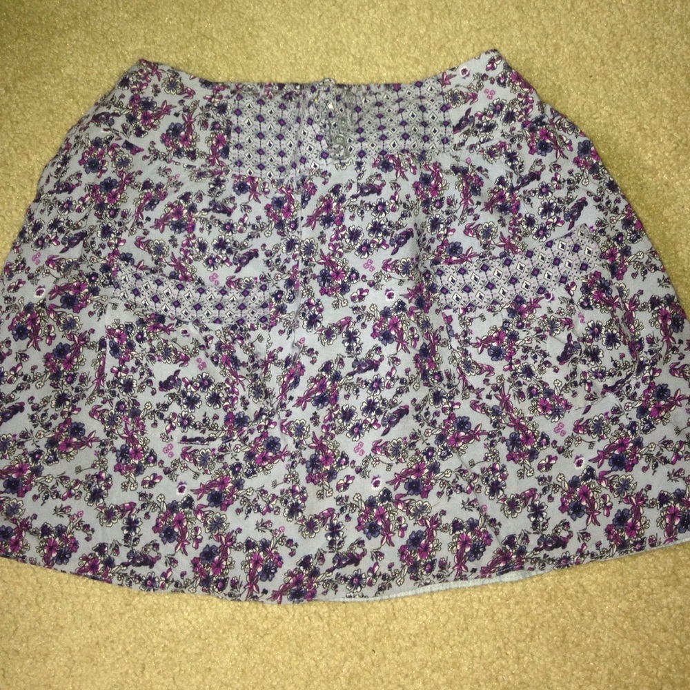 Floral skirt