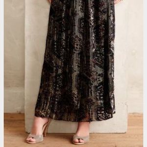 Hd In Paris  velvet burnout skirt  size 10