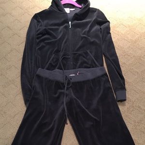 Juicy Couture Woman's Velour Pant Set Size L