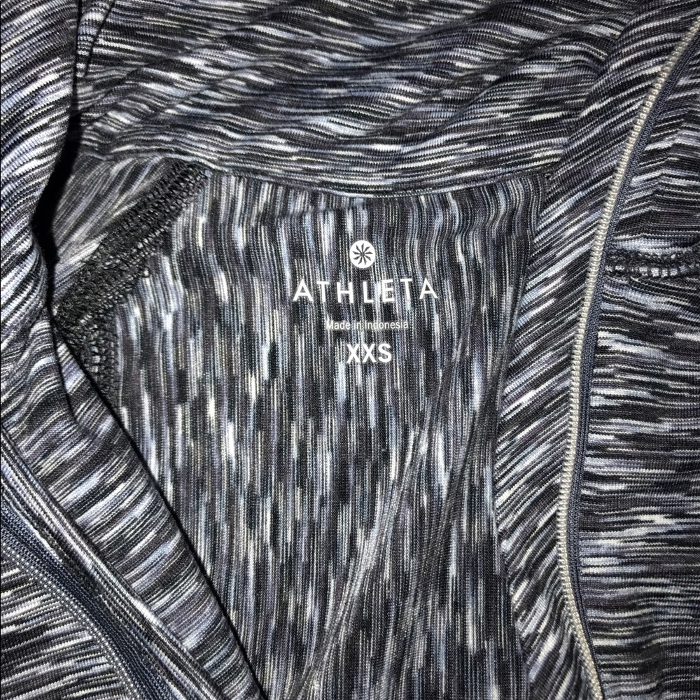 Athleta Heathered Quarterzip - Picture 3 of 3