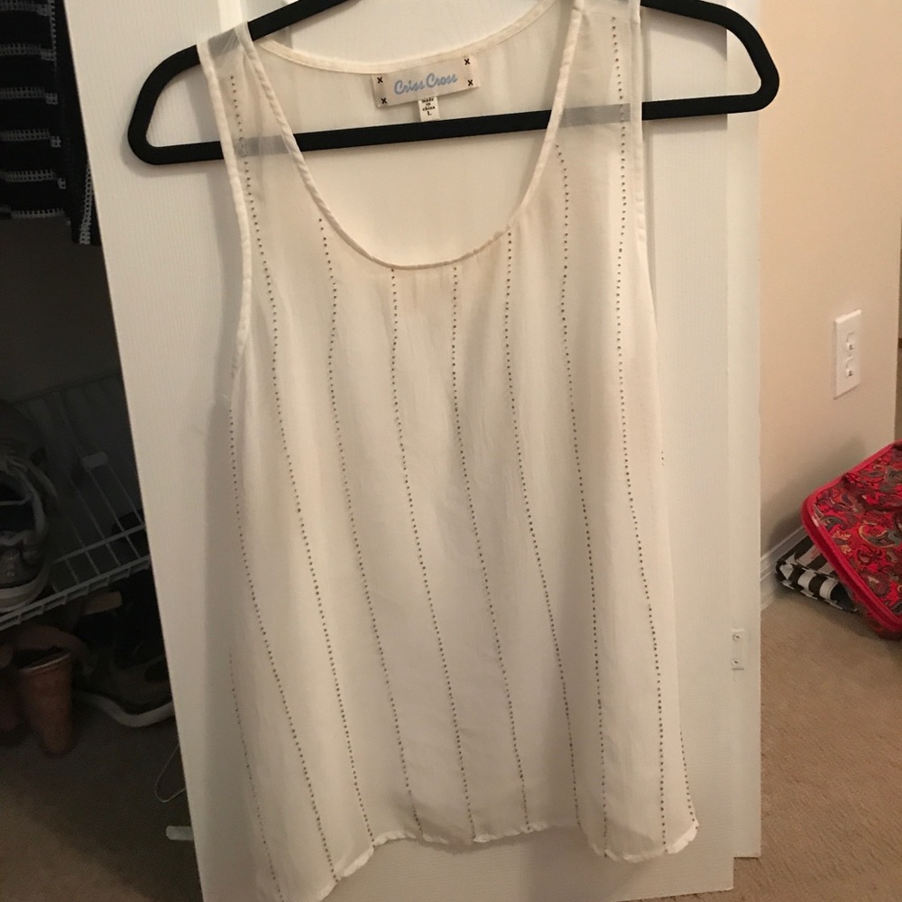 Sheer detailed top