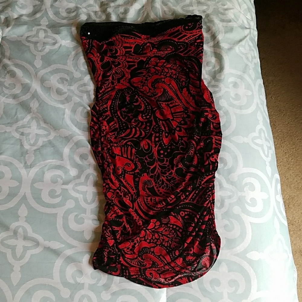 Strapless form-fitting dress by BodyCentral