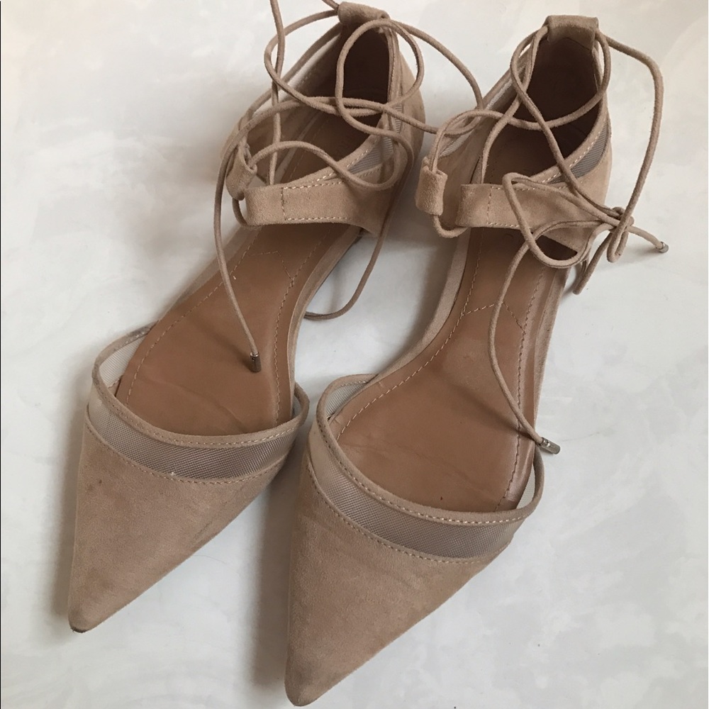 Zara tracful flats