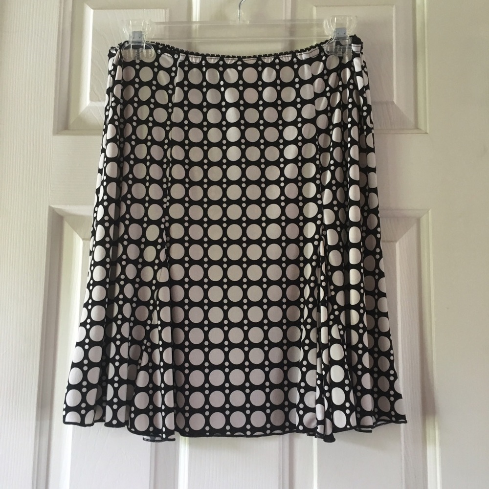 SALE!! Bundle 5 for $10 - B&W Polka Dot Skirt