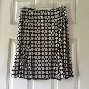 SALE!! Bundle 5 for $10 - B&W Polka Dot Skirt