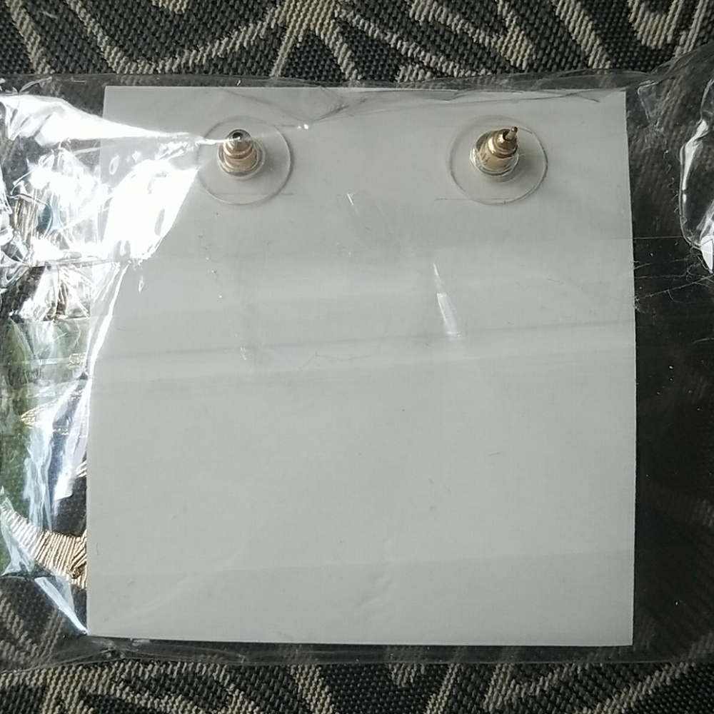 Sun Moon Stars bling earrings prom wedding NWT - Picture 2 of 2