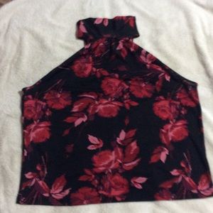 Sexy neck tied blouse with bow