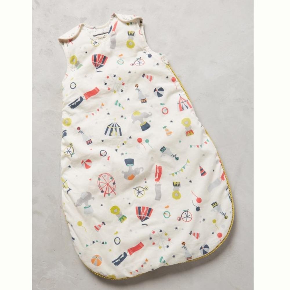 NIP Anthropologie Siesta Sleep Sac-Circus Confetti