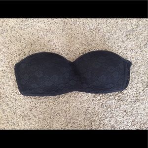 Victoria's Secret PINK black bandeau