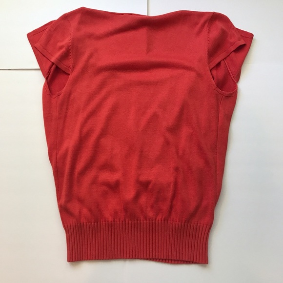 💙Orange silk blend Top💙 - Picture 2 of 3