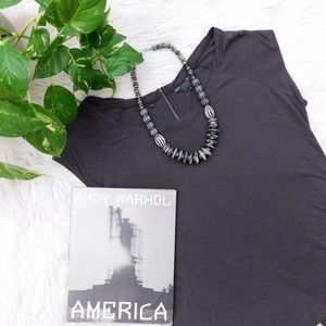 Guess Zipper Back Tee