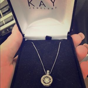 In Rhythm Diamond Necklace 1/3 Ct