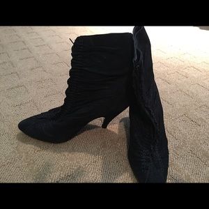 El Vaquero Bootie by Valerio Guintoli Sz 39 Black
