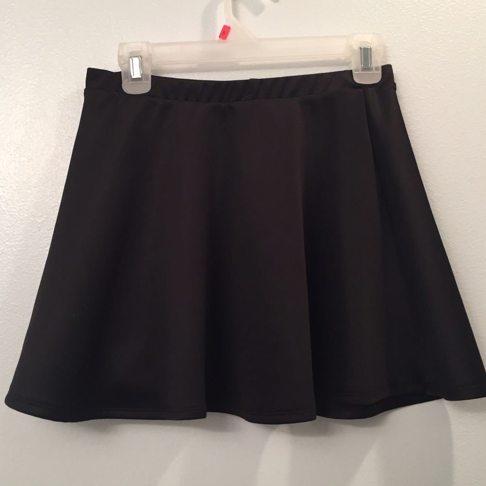 Faux Leather Mini Skirt