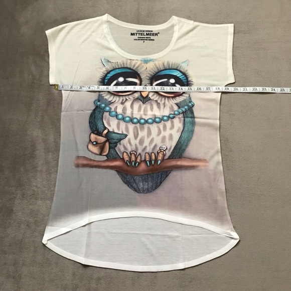 🔹LAST ONE🔹 Lady Owl T-Shirt - Picture 6 of 8