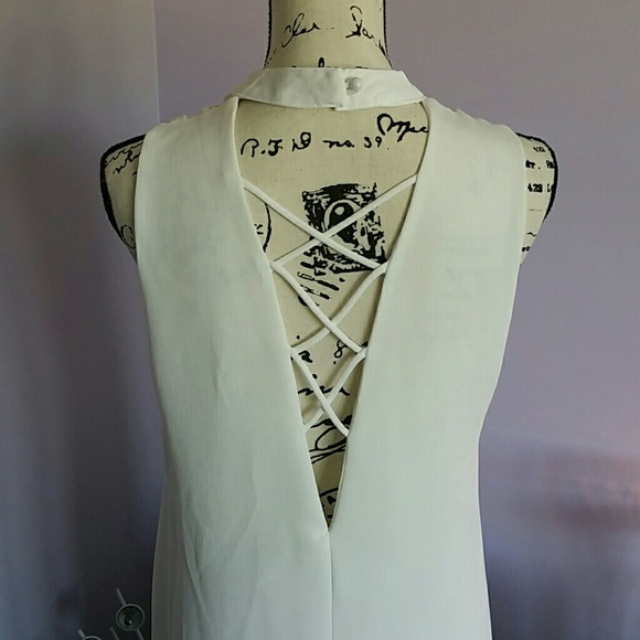 ▪️white dress with lace detail▪️ - Picture 7 of 7