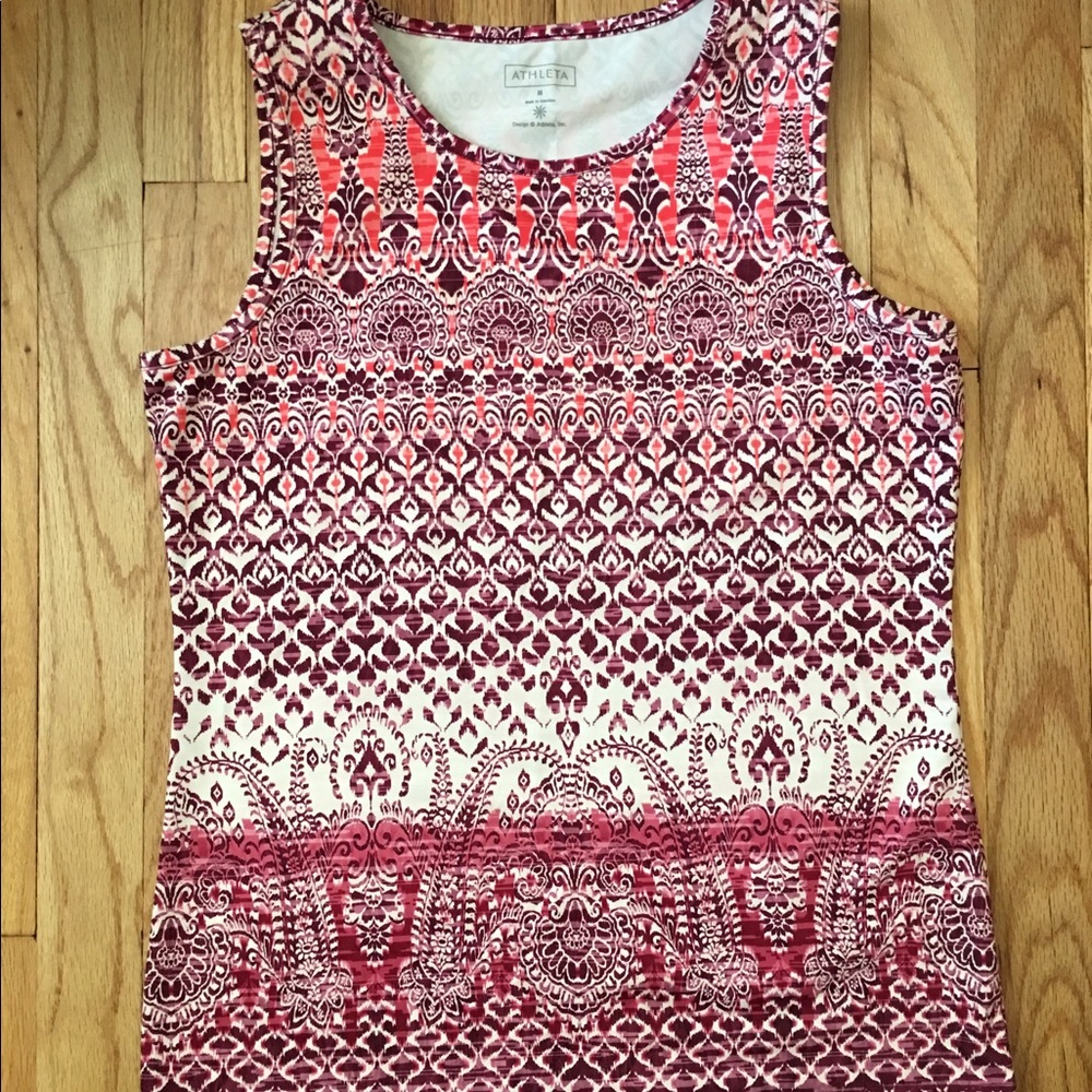 ATHLETA Yoga Athletic Stretch Tank Top - Size M