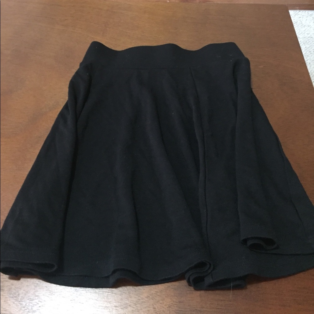 Cute black skater skirt