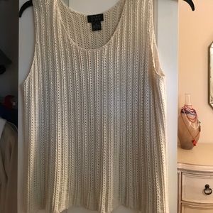 Beautiful cream knotted blouse