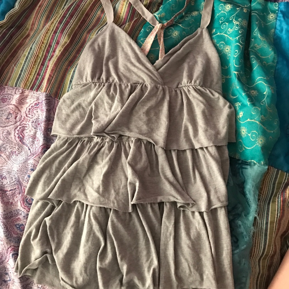 American eagle ruffled shirt!!