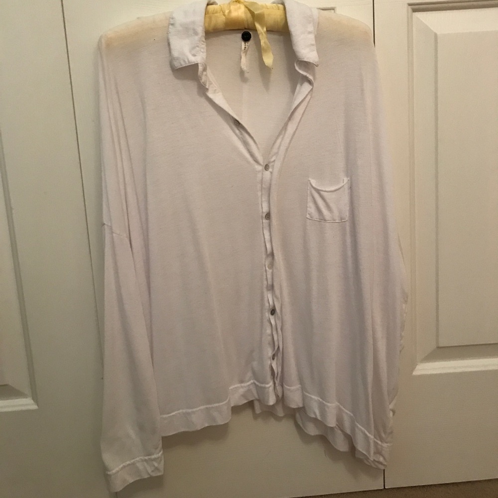 Long sleeve cotton shirt