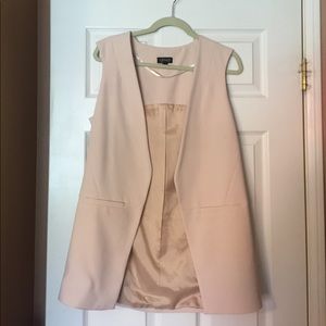 Top shop light pink vest
