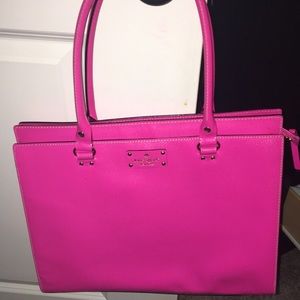 Kate spade hot pink Wellesley bag